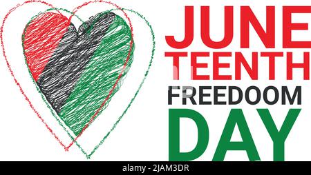 Juni Freedom Day Hintergrund. Banner, Poster, Postkarte. Vektorgrafik. Stock Vektor
