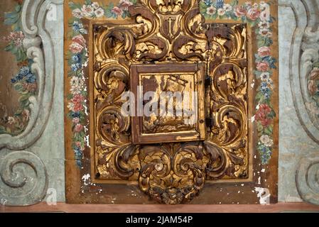 Schönes Kloster des heiligen Petrus von Alcantara, Convento de Sao Pedro de Alcântara in Lissabon, Portugal Stockfoto