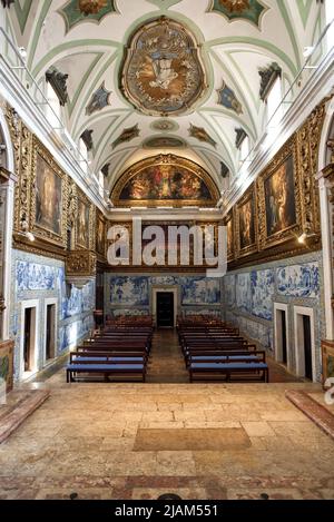 Schönes Kloster des heiligen Petrus von Alcantara, Convento de Sao Pedro de Alcântara in Lissabon, Portugal Stockfoto