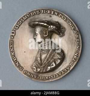 Sigismund II. Augustus (1548 1572); 1532 Moskau, Giovanni Maria, Vel Padovano (ca 1493 1574) Stockfoto