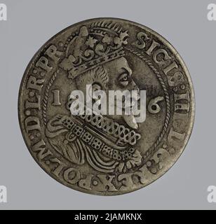 Falsche Münze, Gdańsk Ort, 1623, Sigismund III. Vasa (1587 1632) Stockfoto