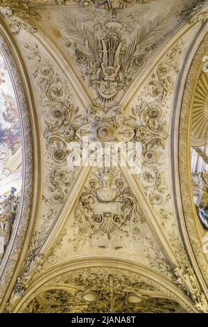 Paris, Frankreich, März 31 2017: Innenansicht der Opera National de Paris Garnier, Frankreich. Es wurde von 1861 bis 1875 für die Pariser Oper gebaut Stockfoto