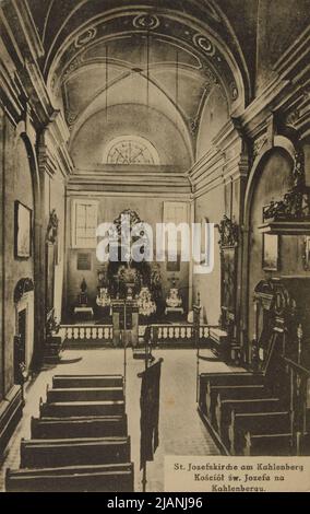 WIEN die Kirche St. Joseph am Kahlenberg Stockfoto