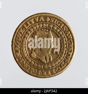 Sigismund II. Augustus [1544 (1548)–1572], litauischer Portugaloeser, Vilnius; 1562 Münzstätte von Vilnius, Zygmunt August Stockfoto