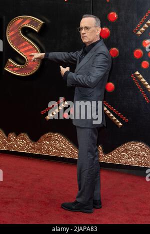 London, England. Am 31. Mai 2022 nimmt Tom Hanks an der UK Special Screening von 'Elvis' im BFI Southbank am 31. Mai 2022 in London, England, Teil. Foto von Gary Mitchell/Alamy Live News Stockfoto