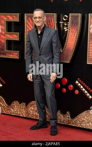 London, England. Am 31. Mai 2022 nimmt Tom Hanks an der UK Special Screening von 'Elvis' im BFI Southbank am 31. Mai 2022 in London, England, Teil. Foto von Gary Mitchell/Alamy Live News Stockfoto