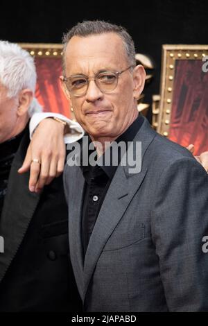 London, England. Am 31. Mai 2022 nimmt Tom Hanks an der UK Special Screening von 'Elvis' im BFI Southbank am 31. Mai 2022 in London, England, Teil. Foto von Gary Mitchell/Alamy Live News Stockfoto