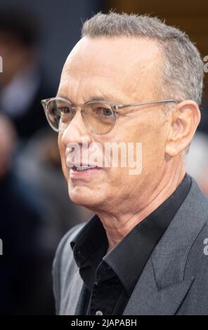 London, England. Am 31. Mai 2022 nimmt Tom Hanks an der UK Special Screening von 'Elvis' im BFI Southbank am 31. Mai 2022 in London, England, Teil. Foto von Gary Mitchell/Alamy Live News Stockfoto