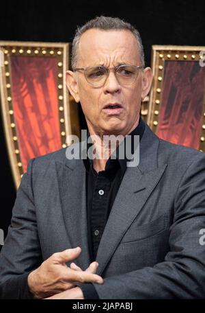 London, England. Am 31. Mai 2022 nimmt Tom Hanks an der UK Special Screening von 'Elvis' im BFI Southbank am 31. Mai 2022 in London, England, Teil. Foto von Gary Mitchell/Alamy Live News Stockfoto