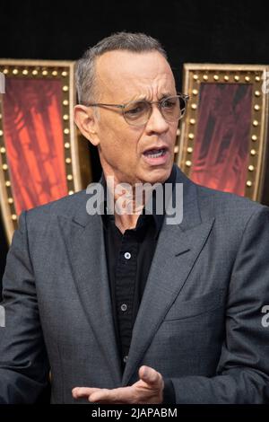 London, England. Am 31. Mai 2022 nimmt Tom Hanks an der UK Special Screening von 'Elvis' im BFI Southbank am 31. Mai 2022 in London, England, Teil. Foto von Gary Mitchell/Alamy Live News Stockfoto