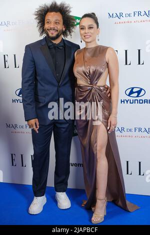 Madrid, Spanien. 31.. Mai 2022. Marcelo Vieira und Clarice Alves nehmen am Fotocall des Elle ECO Awards in Madrid Teil. Kredit: SOPA Images Limited/Alamy Live Nachrichten Stockfoto