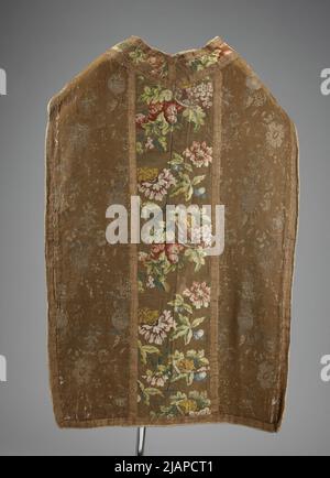 Chasuble aus Seidenstoffen unbekannt Stockfoto