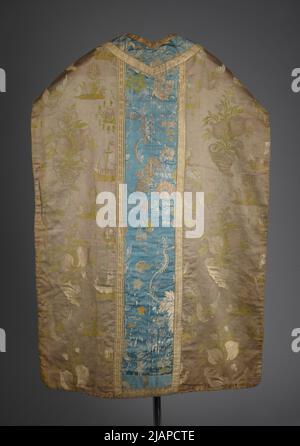 Chasuble aus Seidenstoffen unbekannt Stockfoto