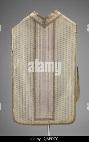 Chasuble aus Seidenstoffen unbekannt Stockfoto