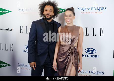 Madrid, Spanien. 31.. Mai 2022. Marcelo Vieira und Clarice Alves nehmen am Fotocall des Elle ECO Awards in Madrid Teil. (Foto: Atilano Garcia/SOPA Images/Sipa USA) Quelle: SIPA USA/Alamy Live News Stockfoto