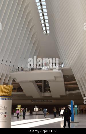 Manhattan, New York City, USA- 17. Mai 2022- The Oculus oder World Trade Center Oculus. Stockfoto