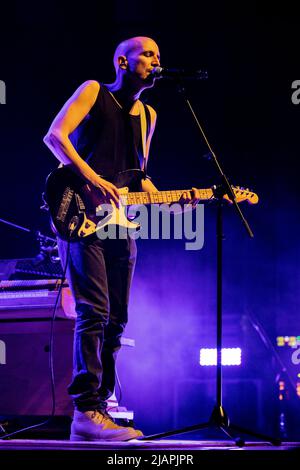 Italien 31. Mai 2022 Giovanni Truppi live im Auditorium Fondazione Cariplo Mailand © Andrea Ripamonti / Alamy Stockfoto