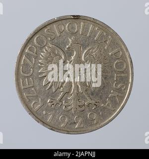Republik IIc von Polen, 1 Zloty, 1929 Stockfoto