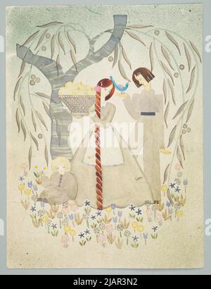 Bühnenbild oder Illustration für Märchen. Unbekannt Stockfoto