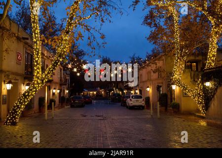 Tlaquepaque Arts & Crafts Shopping Village, Sedona, Arizona, USA Stockfoto