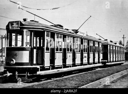 Sydney LP-Klasse Tram Ca. Möglicherweise Anfang 1900s Stockfoto