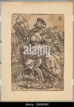 Katharina von Alexandria Baldung, Hans (1484 AUT 1485–1545), Dürer, Albrecht (1471 1528) Stockfoto