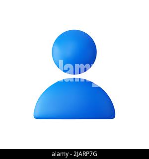 3D realistische Personen Stock Vektor