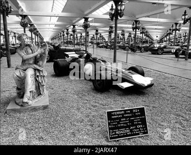 Ferrari 312 B der von Jacky Ickx und Clay Regazzoni in Rennen gefahren wurde. Stockfoto