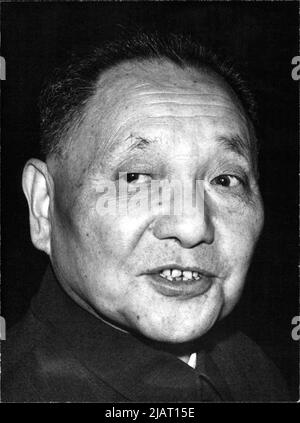 Teng Hsiao-Ping (Deng Xiaoping), stellvertretender chinesischer Ministerpräsident. Stockfoto