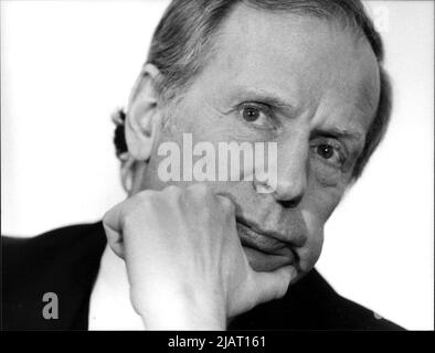 Regierender Bürgermeister von Hamburg, Klaus von Dohnanyi, deutscher Jurist und Politiker (SPD). Stockfoto