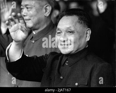 Teng Hsiao-Ping (Deng Xiaoping), stellvertretender chinesischer Ministerpräsident. Stockfoto