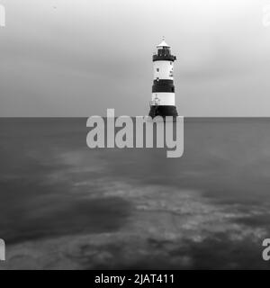 Penmon Lighthouse, Anglesey, Wales Stockfoto