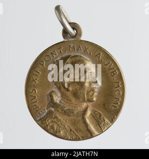 Pius XII., Jubiläumsjahr 1950 / Kathedrale St. Maria in Mailand Stockfoto