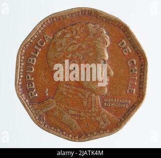 Bliżej Kultury Chiles Currency House Stockfoto