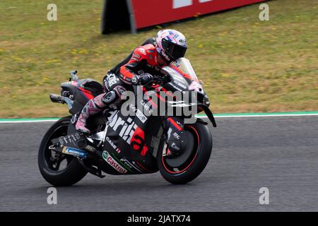 Mgello Circuit, Scaperia, Italien. 29.. Mai 2022 MotoGP Grand Prix von Italien Aleix Espargaro Aprilia Racing Stockfoto