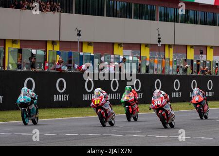 Mgello Circuit, Scaperia, Italien. 29.. Mai 2022 MotoGP Grand Prix von Italien Moto3 Rennen Stockfoto