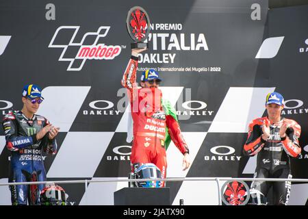 Mgello Circuit, Scaperia, Italien. 29.. Mai 2022 MotoGP Grand Prix von Italien Aleix Espargaro Aprilia Racing Stockfoto