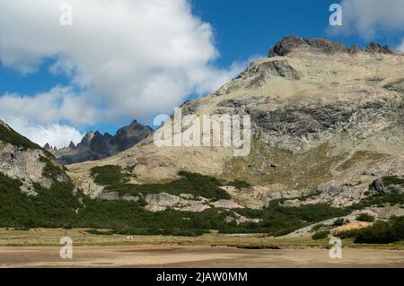 Berglandschaft in Bariloche Stockfoto