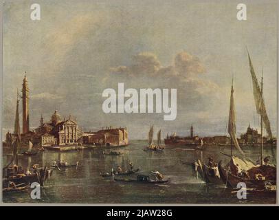 Bliej Kultury Verlag von A.E. Seemann in Leipzig, Guardi, Francesco (1712 1793) Stockfoto