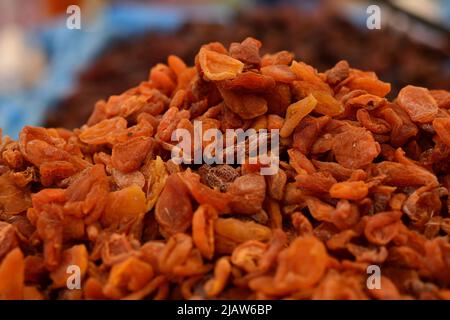 Getrocknete natürliche Bio gesunde Aprikose Stockfoto