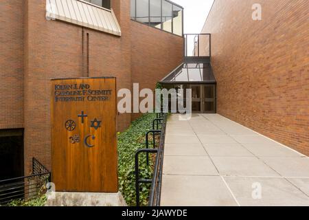 Kilian und Caroline Schmitt interfaith Zentrum auf dem Campus des RIT in Rochester New York Stockfoto