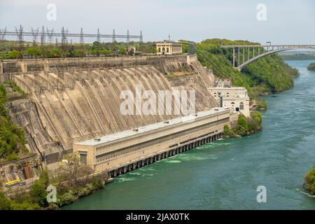 New York Power Authority Niagara Power Vista Lewiston NY Stockfoto