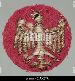 Adler gestickt für den polnischen Offizier in Frankreich unbekannt Stockfoto