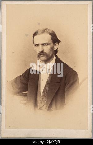 Karol Estreicher (älterer) Pseudonym. J. Krupski Portrait Brand Stockfoto