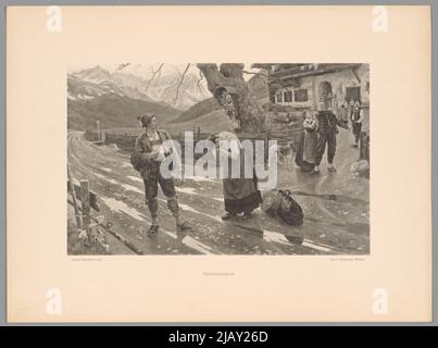 Bliżej Kultury Franz Hanfstaengl Kunstverlagsanstalt (Monachium), Hanfstaengl (Hanfstängl), Franz (1804 1877) Stockfoto