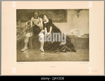 Bliżej Kultury Franz Hanfstaengl Kunstverlagsanstalt (Monachium), Hanfstaengl (Hanfstängl), Franz (1804 1877) Stockfoto