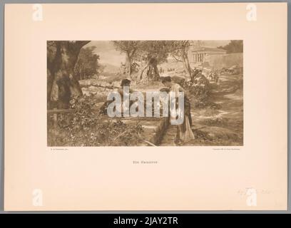 Bliżej Kultury Franz Hanfstaengl Kunstverlagsanstalt (Monachium), Hanfstaengl (Hanfstängl), Franz (1804 1877) Stockfoto