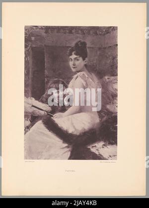 Bliżej Kultury Franz Hanfstaengl Kunstverlagsanstalt (Monachium), Hanfstaengl (Hanfstängl), Franz (1804 1877) Stockfoto