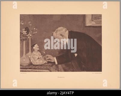 Bliżej Kultury Franz Hanfstaengl Kunstverlagsanstalt (Monachium), Hanfstaengl (Hanfstängl), Franz (1804 1877) Stockfoto