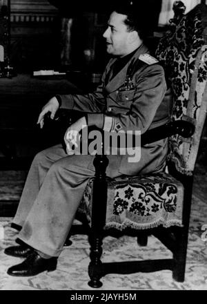 Graf Ciano. 16.Mai 1938. Stockfoto